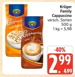 Marktkauf Krüger family cappuccino Angebot