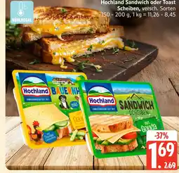 Marktkauf Hochland sandwich scheiben Angebot