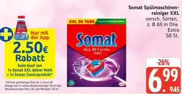 Marktkauf Somat spülmaschinenreiniger xxl Angebot
