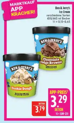 Marktkauf Ben & jerry's ice cream Angebot