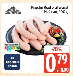 Marktkauf Gutfleisch frische rostbratwurst Angebot