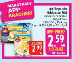 Marktkauf Iglo filegro Angebot