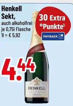 trinkgut Henkell sekt Angebot