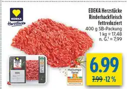 diska Edeka herzstücke rinderhackfleisch Angebot