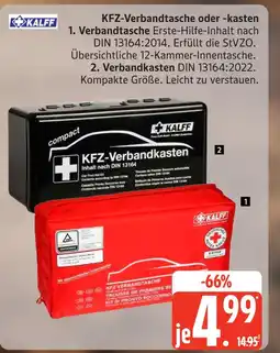 Marktkauf Kalff kfz-verbandtasche Angebot