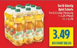 diska Gut & günstig apfel schorle Angebot