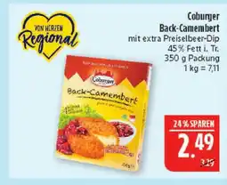 Marktkauf Coburger back-camembert Angebot