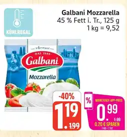 Marktkauf Galbani mozzarella Angebot