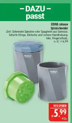 Marktkauf Edeka zuhause spiralschneider Angebot