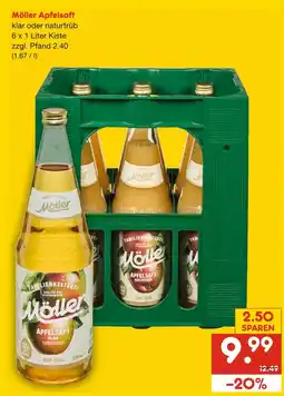 Netto Marken-Discount Möller apfelsaft klar oder naturtrüb Angebot