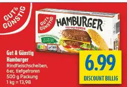 diska Gut & günstig hamburger Angebot