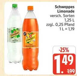 Marktkauf Schweppes limonade Angebot