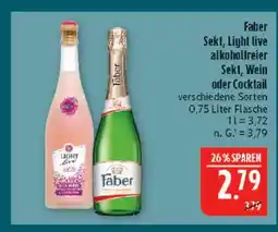 Marktkauf Faber sekt. light live Angebot
