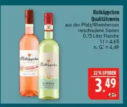 Marktkauf Rotkäppchen qualitätswein Angebot