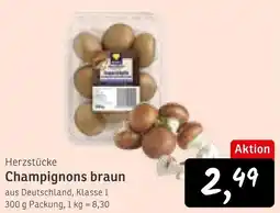 KONSUM Champignons braun Angebot