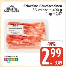 Marktkauf Gutfleisch schweine-bauchscheiben Angebot