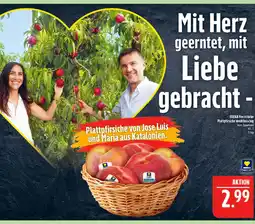 Marktkauf Edeka herzstücke plattpfirsiche Angebot
