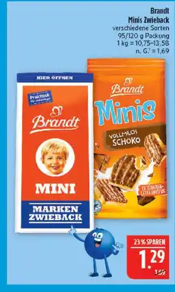 Marktkauf Brandt minis zwieback Angebot