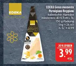 Marktkauf Edeka genießmomente parmigiano reggiano Angebot