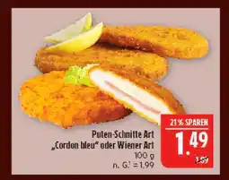 Marktkauf Puten-schnitte art cordon bleu Angebot