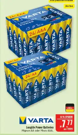 Marktkauf Varta longlife power batterien Angebot