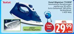 Marktkauf Tefal dampf-bügeleisen fv2838 Angebot
