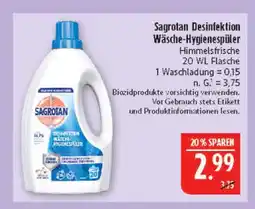 Marktkauf Sagrotan desinfektion wäsche-hygienespüler Angebot