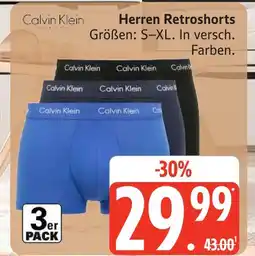 Marktkauf Calvin klein herren retroshorts Angebot