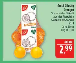 Marktkauf Gut & günstig orangen Angebot