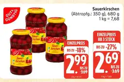 Marktkauf Gut & günstig sauerkirschen Angebot