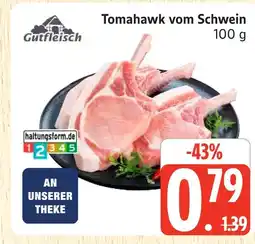 Marktkauf Gutfleisch tomahawk vom schwein Angebot