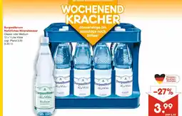 Netto Marken-Discount Burgwallbronn natürliches mineralwasser classic oder medium Angebot