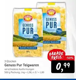 KONSUM 3 glocken genuss pur teigwaren Angebot