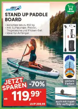 Marktkauf Artsport stand up paddle board Angebot