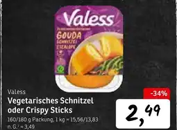 KONSUM Valess vegetarisches schnitzel Angebot