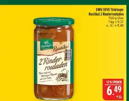 Marktkauf Ewu 1894 thüringer rustikal 2 rinderrouladen Angebot