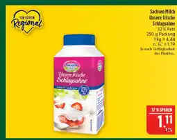 Marktkauf Sachsen milch unsere frische schlagsahne Angebot