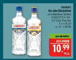 Marktkauf Gordon's gin Angebot