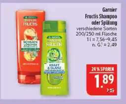 Marktkauf Garnier fructis shampoo Angebot