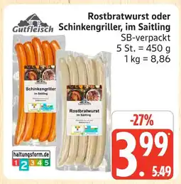 Marktkauf Gutfleisch rostbratwurst Angebot