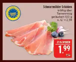 Marktkauf Schwarzwälder schinken Angebot