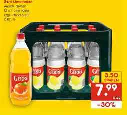 Netto Marken-Discount Gerri limonaden Angebot