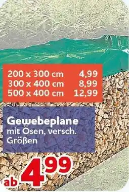 CENTERSHOP Gewebeplane Angebot