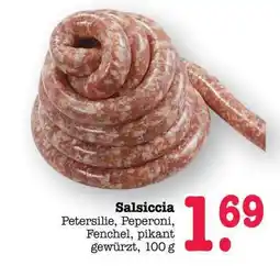 Scheck-in-Center Salsiccia Angebot