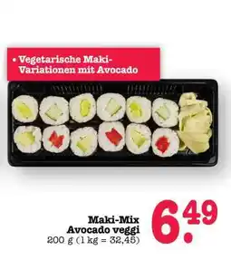 Scheck-in-Center Maki Mix Avocado Veggi Angebot