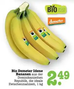 Scheck-in-Center Bio Demeter Idene Bananen Angebot