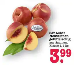 Scheck-in-Center SanLucar Nektarinen gelbfleischig Angebot