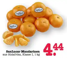 Scheck-in-Center SanLucar Mandarinen Angebot