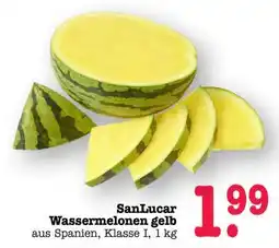 Scheck-in-Center SanLucar Wassermelonen gelb Angebot