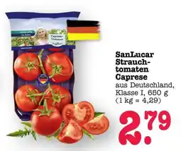Scheck-in-Center SanLucar Strauchtomaten Caprese Angebot